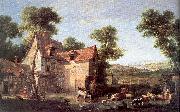 OUDRY, Jean-Baptiste The Farm Germany oil painting reproduction